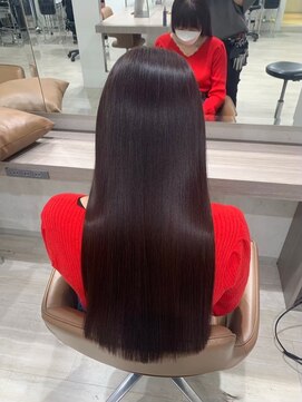 髪質改善/髪質改善カラー[#渋谷駅#縮毛矯正#ストレートパーマ]