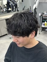 オーバルバイアピッシュ(OVARL by apish)&nbsp;フェザーパーマシャドウパーマニュアンスパーマサーフカール原宿