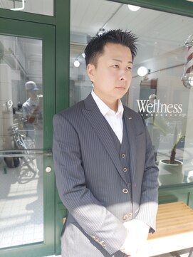ウェルネス(Wellness) メンズ/ビジネスショート/眉毛