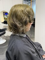 ゾーイ(ZOEY)&nbsp;今泉　ボブヘア　ボブ　ブリーチなしダブルカラー　パーマ