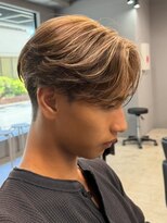 エルマーク 和歌山(L-MARK)&nbsp;ダブルカラー/ブリーチ/ミルクティー/ヘアカラー/men's