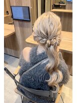 ソルビア ヘアセット(solvia)&nbsp;サイドポニー