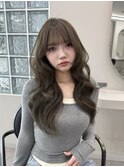 【柿本真優】ヘーゼルベージュ/レイヤーカット/巻いて可愛い♪