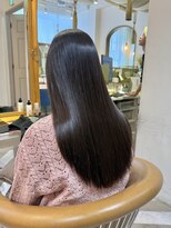 ロンドアベニール 北千住(Lond avenir)&nbsp;結べるレイヤーカット/グレージュブラウン/韓国巻き/顔周り