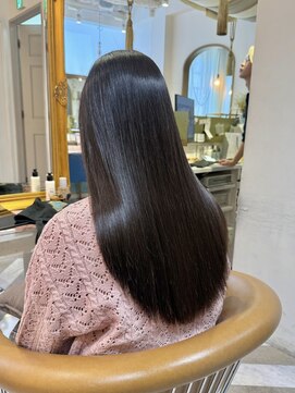 ロンドアベニール 北千住(Lond avenir) 結べるレイヤーカット/グレージュブラウン/韓国巻き/顔周り