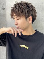アーリー(Ali'i) ソフトツイストパーマアップバングショートレイヤーマッシュ