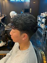 キングスマントーキョー カットクラブ 中野(KINGSMAN TOKYO CUTCLUB)&nbsp;ニュアンスパーマ/ツイストスパイラル/フェード[中野/MEN'S]