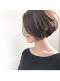 ハイライトカラー/明るい白髪染め/脱白髪染め/白髪ぼかし/40代/b