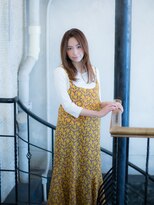 美容室チック 大島店(chic)&nbsp;ベージュカラー☆自然ストレート【大島】