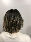 コントラストバレイヤージュ
