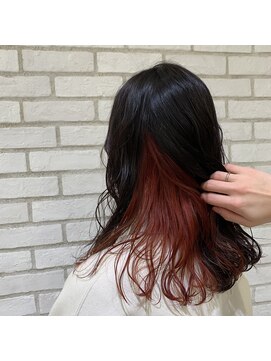 アッシュ 戸田公園店(Ash) ブリーチ必須◎ストロベリーレッド