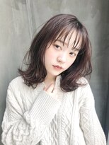 ローリー(Rowlly)&nbsp;- ミディアムレイヤー × バイオレットアッシュ - ７