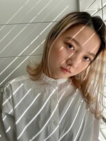 キサイ バズ(kisai BUZZ)&nbsp;kisaiBUZZ＊西川史浩 透明感ベージュ×ブリーチ2回以上