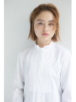 ミエルヘアーエスト 新宿店(mielhair est)&nbsp;かき上げボブスタイル  新宿