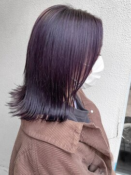 ヘアーメイクオズ(hair make O/S) ヘアメイクオズ&金あゆみ　バイオレットアッシュ