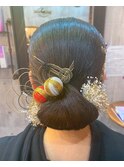 ツルッとシニヨンSTYLE