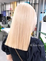 ベレーザ 渋谷(BELEZA)&nbsp;2131外国人風カラーフリンジバングミルクティーバニラベージュ