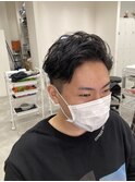 かきあげバングショート