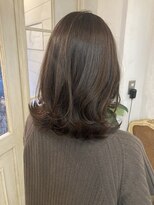 アミュレ(Amule)&nbsp;イメチェン似合わせくびれレイヤーセミディ30代40代梅ヶ丘美容室