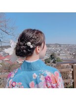 タリナ(Tarina) 卒業式の袴の着付けとヘアセット