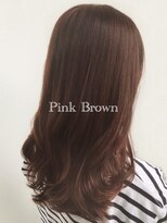 サラジュ 仁川店(SARAJU) ツヤカラー ツヤ感◎ピンクブラウン