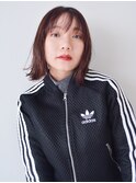 【Sourire江坂】外ハネショートボブンミディアム顔周りレイヤー