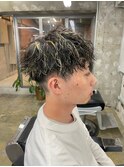 【Lond GULLMANSEIYA】MEN'S HAIR/ツイスパ×ハイライト