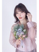 ブリング バイ スノードロップ 吉祥寺(BRING by Snowdrop)&nbsp;黒髪/グレーベージュ/レイヤーロング/前髪パーマ/吉祥寺