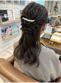 ふわっとハーフアップ【宇都宮駅/レイヤーカット】