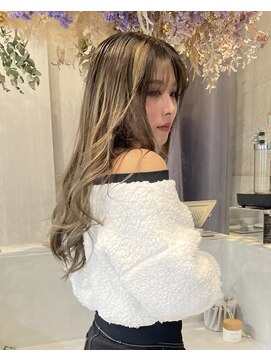 コエル(coel) CoEL/ストライプカラー/セミロング