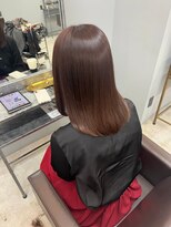 オズ 郡山桑野店(OZ)&nbsp;イメチェンハッシュカットフルバング似合わせレッドブラウン