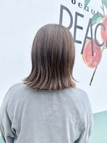 ピーチズ(Peaches)&nbsp;切りっぱなしボブ