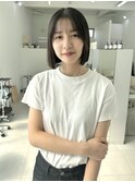 韓国風タッセルボブ