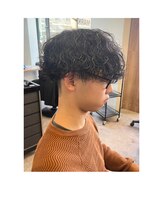 エルマーク 京橋(L-MARK)&nbsp;マッシュスパイラルパーマツイストスパイラル波巻きメンズ