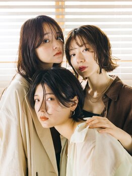 ミットバイツリー 新宿南口(mit by tree)の写真/【カット+髪質改善トリートメント¥8500】「真の似合わせ」により骨格補正,髪質,顔型に合わせたStyle創り