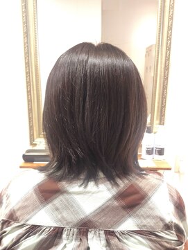 ヘアー グリーン(hair green) 30代40代50代/大人ボブ/外はねウルフ/外はねロブ