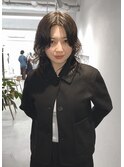 ミディアムウルフパーマ