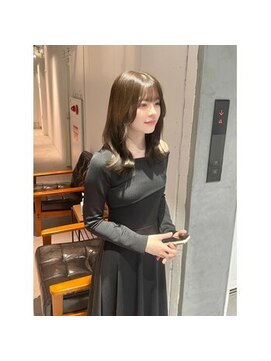 シェリム 栄(CHERIM) レイヤーカット ワンホン 韓国風巻き