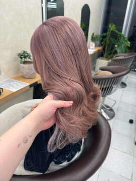 ソエル(Sowel) 《KANON》ピンクベージュ/ハイトーンカラー/ブリーチ