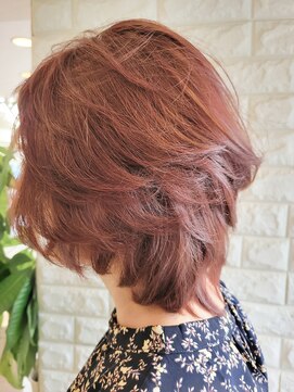 松本平太郎美容室 吉祥寺パートファイブ(PART5) ミディアムレイヤー×イノアカラー