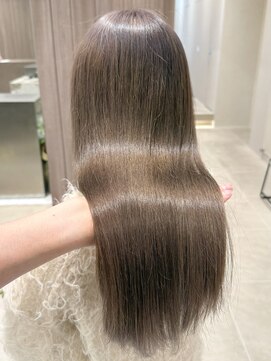 リブランド 銀座(REBRAND) ラベンダーミルクティーグレージュ艶カラー