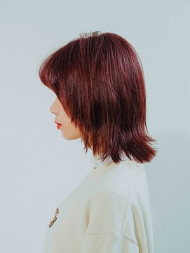 アジュール 倉敷店(Azule) Azule/カジュアルガーリー/レッドブラウン