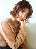 ■SOLセンター南・6-9■オンブレオレンジカラーの外ハネボブ