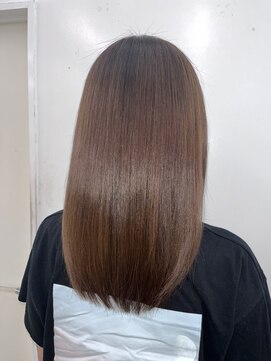 レオ 幸手(Leo) 小顔マレットヘア◎暗髪でも透明感ヘーゼルグレージュ