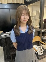 ノエル 池袋店(noel)&nbsp;【noel】manami×ブリーチなしベージュ