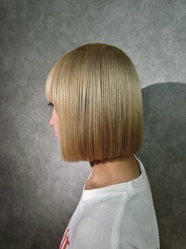 エクファ ヘア シェリル 草津 南草津店(ex-fa hair cherir) ミディアムヘア/デザインカラー/フェイスフレーミング/ 南草津
