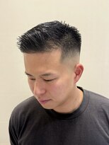ヘアーアンドグルーミング ヨシザワインク(HAIR&GROOMING YOSHIZAWA Inc.) メンズバーバーフェードカット フェザーアップスタイル