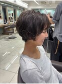 ショートボブパーマ