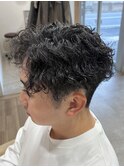 MENSHAIR/波巻ツイストスパイラル/フェザーパーマ/千葉/津田沼