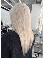 エゴル ナゴヤサカエ(ENGOL NAGOYA SAKAE)&nbsp;新美蓮/ホワイトカラー/ホワイトベージュ/ハイトーン